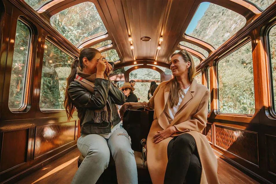Vistadome Observatory Train to Machu Picchu with Music and Views